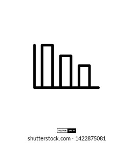 Graph icon, design inspiration vector template for web design or mobile app