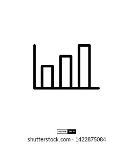 Graph icon, design inspiration vector template for web design or mobile app