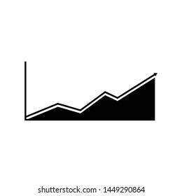 Graph icon  design template vector