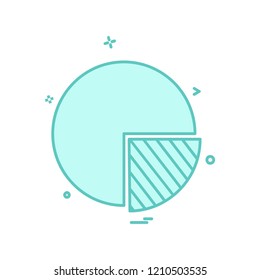 Graph icon design vector