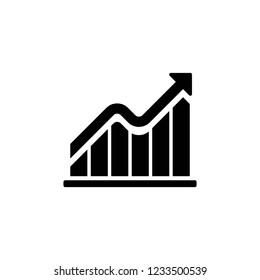 graph icon, icons vector eps10