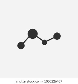 Graph icon illustration isolated vector sign symbol