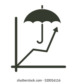 graph icon illustration isolated vector sign symbol