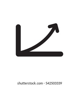 graph icon illustration isolated vector sign symbol