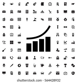 graph icon illustration isolated vector sign symbol