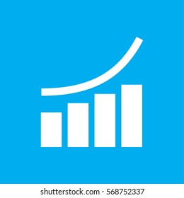 graph icon illustration isolated vector sign symbol