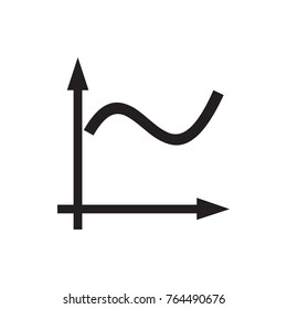 graph icon illustration isolated vector sign symbol