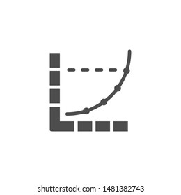 Graph icon and infographic concept