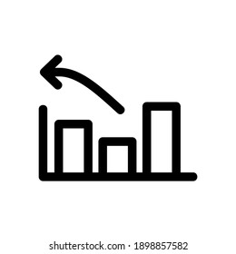 graph icon or logo isolated sign symbol vector illustration - high quality black style vector icons
