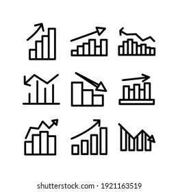 graph icon or logo isolated sign symbol vector illustration - Collection of high quality black style vector icons
