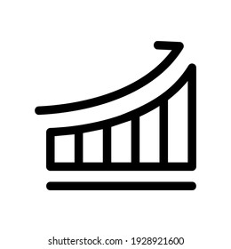 graph icon or logo isolated sign symbol vector illustration - high quality black style vector icons
