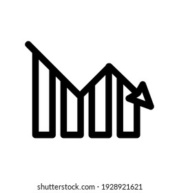 graph icon or logo isolated sign symbol vector illustration - high quality black style vector icons
