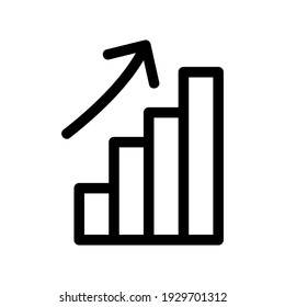 graph icon or logo isolated sign symbol vector illustration - high quality black style vector icons
