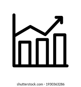 graph icon or logo isolated sign symbol vector illustration - high quality black style vector icons
