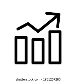 graph icon or logo isolated sign symbol vector illustration - high quality black style vector icons
