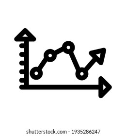 graph icon or logo isolated sign symbol vector illustration - high quality black style vector icons
