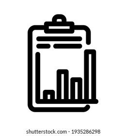 icono de gráfico o logotipo símbolo de signo aislado ilustración vectorial - iconos vectoriales de estilo negro de alta calidad

