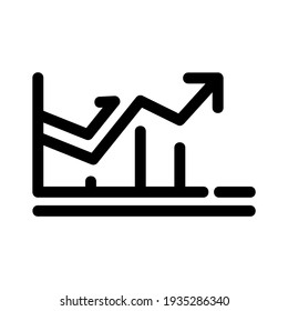 graph icon or logo isolated sign symbol vector illustration - high quality black style vector icons
