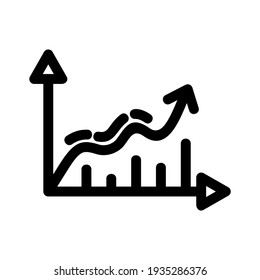 graph icon or logo isolated sign symbol vector illustration - high quality black style vector icons
