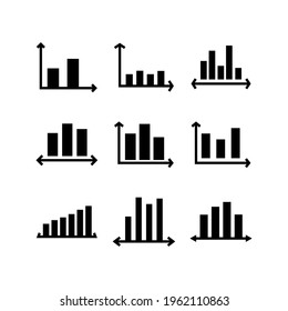 graph icon or logo isolated sign symbol vector illustration - Collection of high quality black style vector icons
