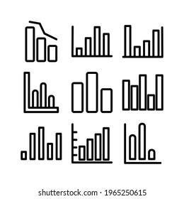 graph icon or logo isolated sign symbol vector illustration - Collection of high quality black style vector icons
