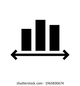graph icon or logo isolated sign symbol vector illustration - high quality black style vector icons
