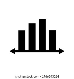graph icon or logo isolated sign symbol vector illustration - high quality black style vector icons
