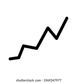 graph icon or logo isolated sign symbol vector illustration - high quality black style vector icons
