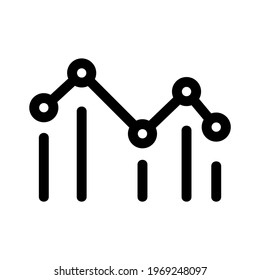 graph icon or logo isolated sign symbol vector illustration - high quality black style vector icons
