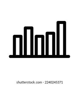 graph icon or logo isolated sign symbol vector illustration - high quality black style vector icons
