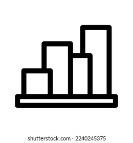 graph icon or logo isolated sign symbol vector illustration - high quality black style vector icons
