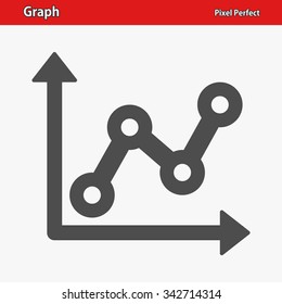 Graph Icon. Professional, pixel perfect icons optimized for both large and small resolutions. EPS 8 format.