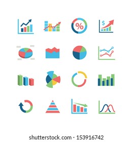 Graph Icon Set