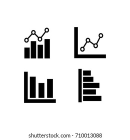 Graph icon set