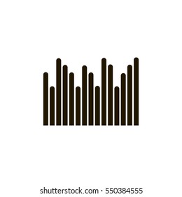 graph icon. sign design