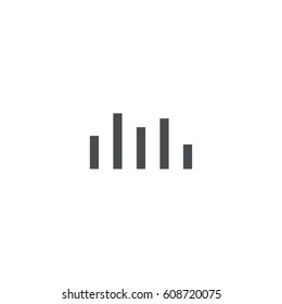 graph icon. sign design