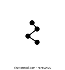 graph icon. sign design