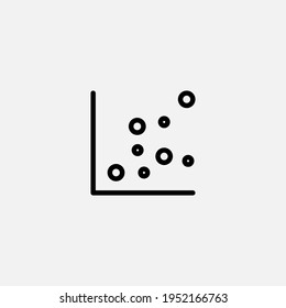 Graph icon sign vector,Symbol, logo illustration for web and mobile