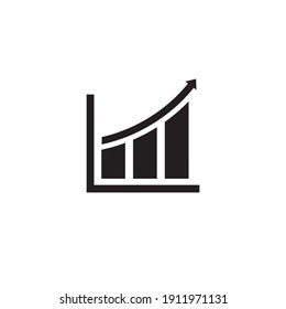 graph icon symbol sign vector