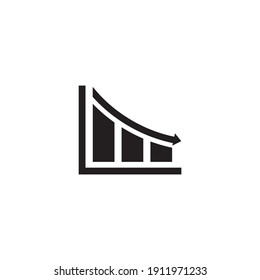 graph icon symbol sign vector