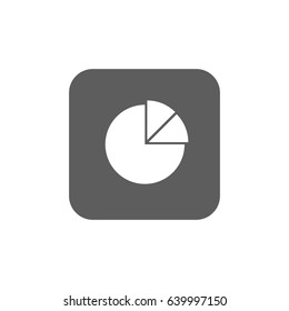 Graph Icon in trendy flat style isolated on white background. Award symbol for your web site design, logo, app, UI. Vector illustration, EPS10.