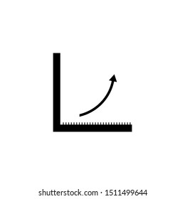 Graph Icon in trendy vector illustration