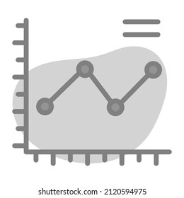 graph Icon. User interface Vector Illustration, As a Simple Vector Sign and Trendy Symbol in Line Art Style, for Design and Websites, or Mobile Apps,