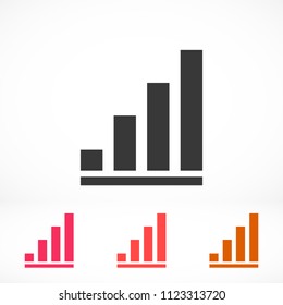 Graph icon - Vector