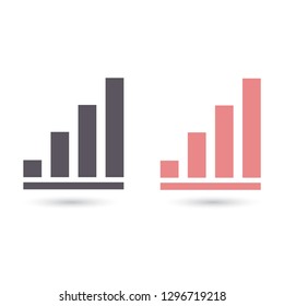 Graph icon - Vector