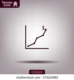 Graph Icon Vector