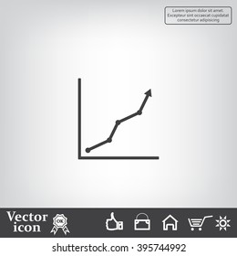 Graph Icon Vector