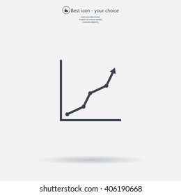 Graph Icon Vector