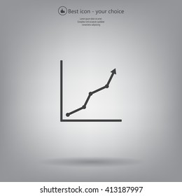 Graph Icon Vector