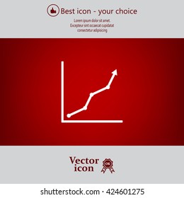 Graph Icon Vector